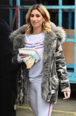 STACEY SOLOMON Leaves ITV Studios in London 01/02/2018