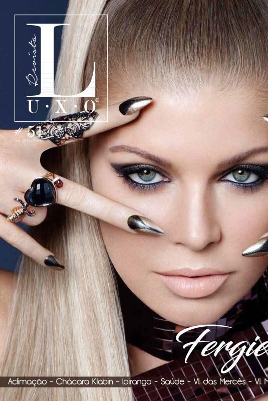 STACY FERGIE FERGUSON in Revista Luxo, February 2018 Issue