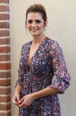 STANA KATIC at HFPA Offices in Los Angeles 01/31/2018