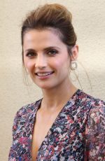 STANA KATIC at HFPA Offices in Los Angeles 01/31/2018