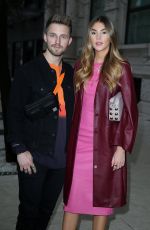 STEFANIE GIESINGER and Marcus Butler Out in Milan 02/23/2018