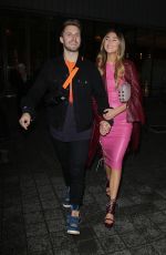 STEFANIE GIESINGER and Marcus Butler Out in Milan 02/23/2018