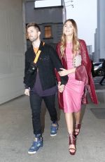 STEFANIE GIESINGER and Marcus Butler Out in Milan 02/23/2018