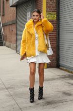 STEFANIE GIESINGER Out at New York Fashion Week 02/10/2018