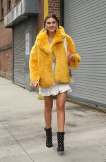 STEFANIE GIESINGER Out at New York Fashion Week 02/10/2018