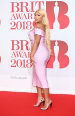 STEFLON DON at Brit Awards 2018 in London 02/21/2018