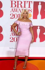 STEFLON DON at Brit Awards 2018 in London 02/21/2018