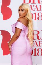 STEFLON DON at Brit Awards 2018 in London 02/21/2018