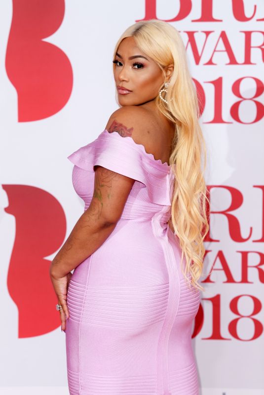 STEFLON DON at Brit Awards 2018 in London 02/21/2018