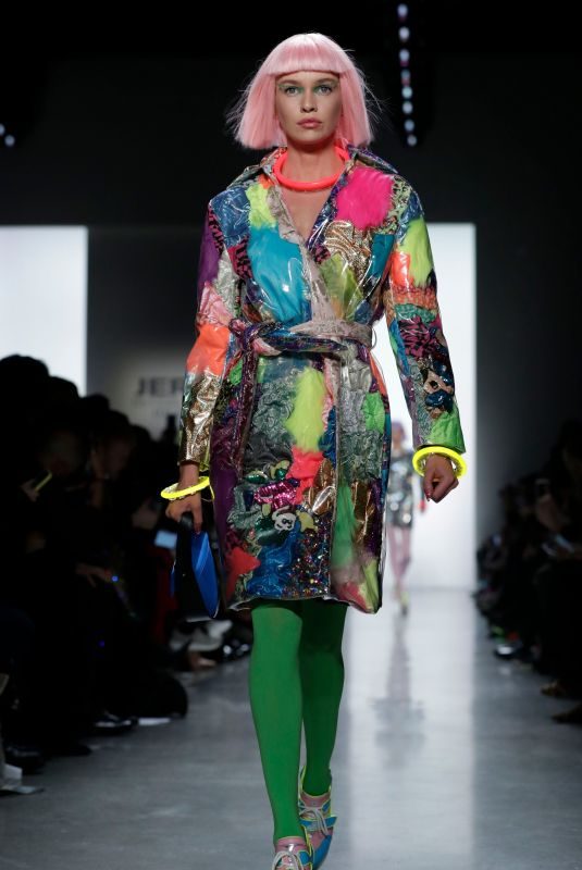 STELLA MAXWELL on the Runway of Jeremy Scott Fashion Show in New York 02/08/2018