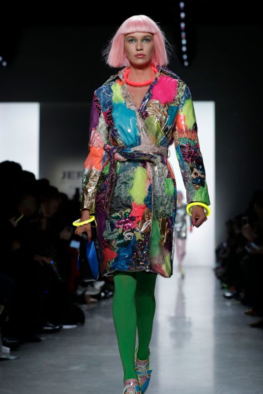 STELLA MAXWELL on the Runway of Jeremy Scott Fashion Show in New York 02/08/2018