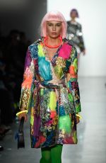 STELLA MAXWELL on the Runway of Jeremy Scott Fashion Show in New York 02/08/2018