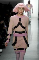 STELLA MAXWELL on the Runway of Jeremy Scott Fashion Show in New York 02/08/2018