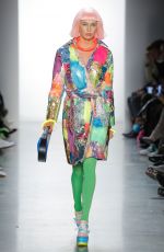 STELLA MAXWELL on the Runway of Jeremy Scott Fashion Show in New York 02/08/2018