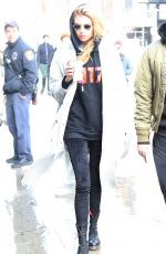 STELLA MAXWELL Out and About in New York 02/13/2018