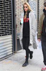STELLA MAXWELL Out and About in New York 02/13/2018