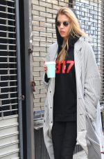 STELLA MAXWELL Out and About in New York 02/13/2018