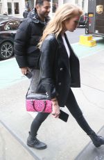 STELLA MAXWELL Out at New York Fashion Week 02/09/2018