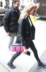 STELLA MAXWELL Out at New York Fashion Week 02/09/2018