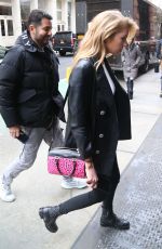 STELLA MAXWELL Out at New York Fashion Week 02/09/2018
