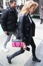 STELLA MAXWELL Out at New York Fashion Week 02/09/2018