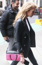 STELLA MAXWELL Out at New York Fashion Week 02/09/2018
