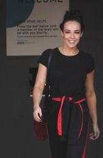 STEPHANIE DAVIS Leaves a Gym in Liverpool 02/26/2018