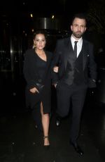 STEPHANIE WARING Leaves Kym Marsh Footprint Charity Ball in Manchester 02/10/2018