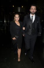 STEPHANIE WARING Leaves Kym Marsh Footprint Charity Ball in Manchester 02/10/2018