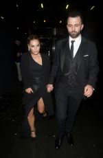 STEPHANIE WARING Leaves Kym Marsh Footprint Charity Ball in Manchester 02/10/2018
