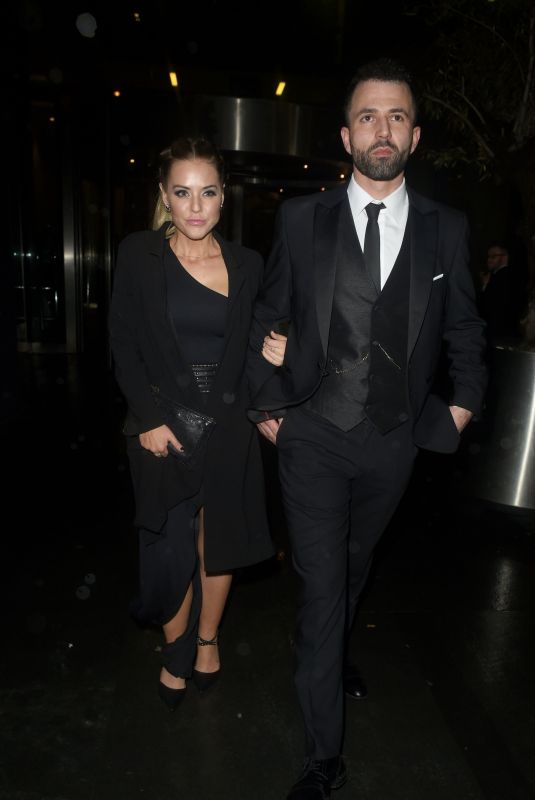 STEPHANIE WARING Leaves Kym Marsh Footprint Charity Ball in Manchester 02/10/2018