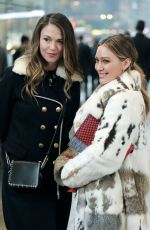 SUTTON FOSTER and HILLARY DUFF on the Set of Younger in New York 02/25/2018