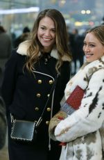 SUTTON FOSTER and HILLARY DUFF on the Set of Younger in New York 02/25/2018