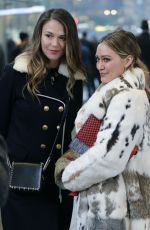 SUTTON FOSTER and HILLARY DUFF on the Set of Younger in New York 02/25/2018