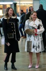 SUTTON FOSTER and HILLARY DUFF on the Set of Younger in New York 02/25/2018
