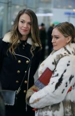 SUTTON FOSTER and HILLARY DUFF on the Set of Younger in New York 02/25/2018