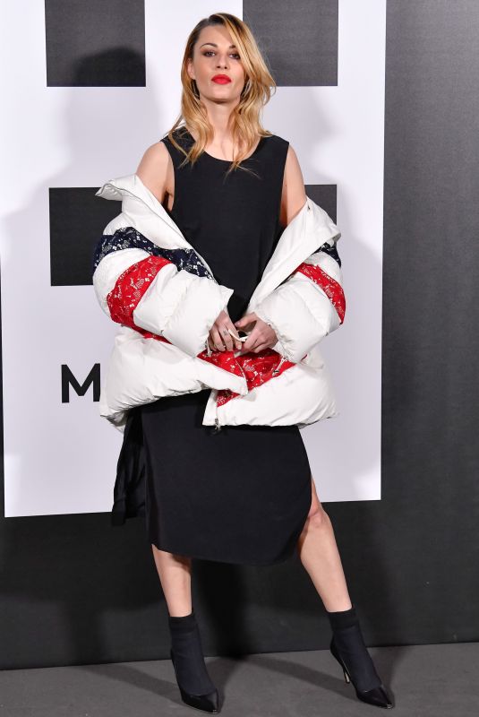 SVEVA ALVITI at Moncler Genius Project at Milan Fashion Week 02/20/2018