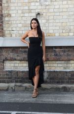 TAHNEE ATKINSON on the Set of a Photoshoot in Sydney 02/11/2018