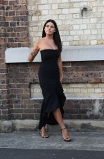 TAHNEE ATKINSON on the Set of a Photoshoot in Sydney 02/11/2018
