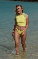 TALLIA STORM in Bikini Bottoms at a Beach in Cape Verde 02/12/2018