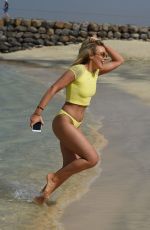 TALLIA STORM in Bikini Bottoms at a Beach in Cape Verde 02/12/2018