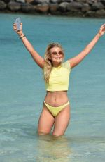 TALLIA STORM in Bikini Bottoms at a Beach in Cape Verde 02/12/2018