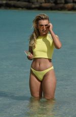 TALLIA STORM in Bikini Bottoms at a Beach in Cape Verde 02/12/2018