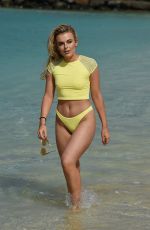 TALLIA STORM in Bikini Bottoms at a Beach in Cape Verde 02/12/2018