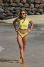TALLIA STORM in Bikini Bottoms at a Beach in Cape Verde 02/12/2018