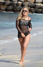 TALLIA STORM in Bikini on the Beach in Cape Verde 02/03/2018