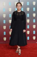 TANYA BURR at BAFTA Film Awards 2018 in London 02/18/2018