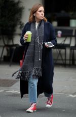 TANYA BURR Leaves Joe and the Juice in London 02/14/2018