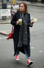 TANYA BURR Leaves Joe and the Juice in London 02/14/2018