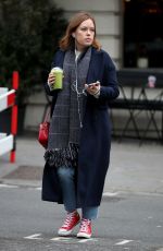 TANYA BURR Leaves Joe and the Juice in London 02/14/2018